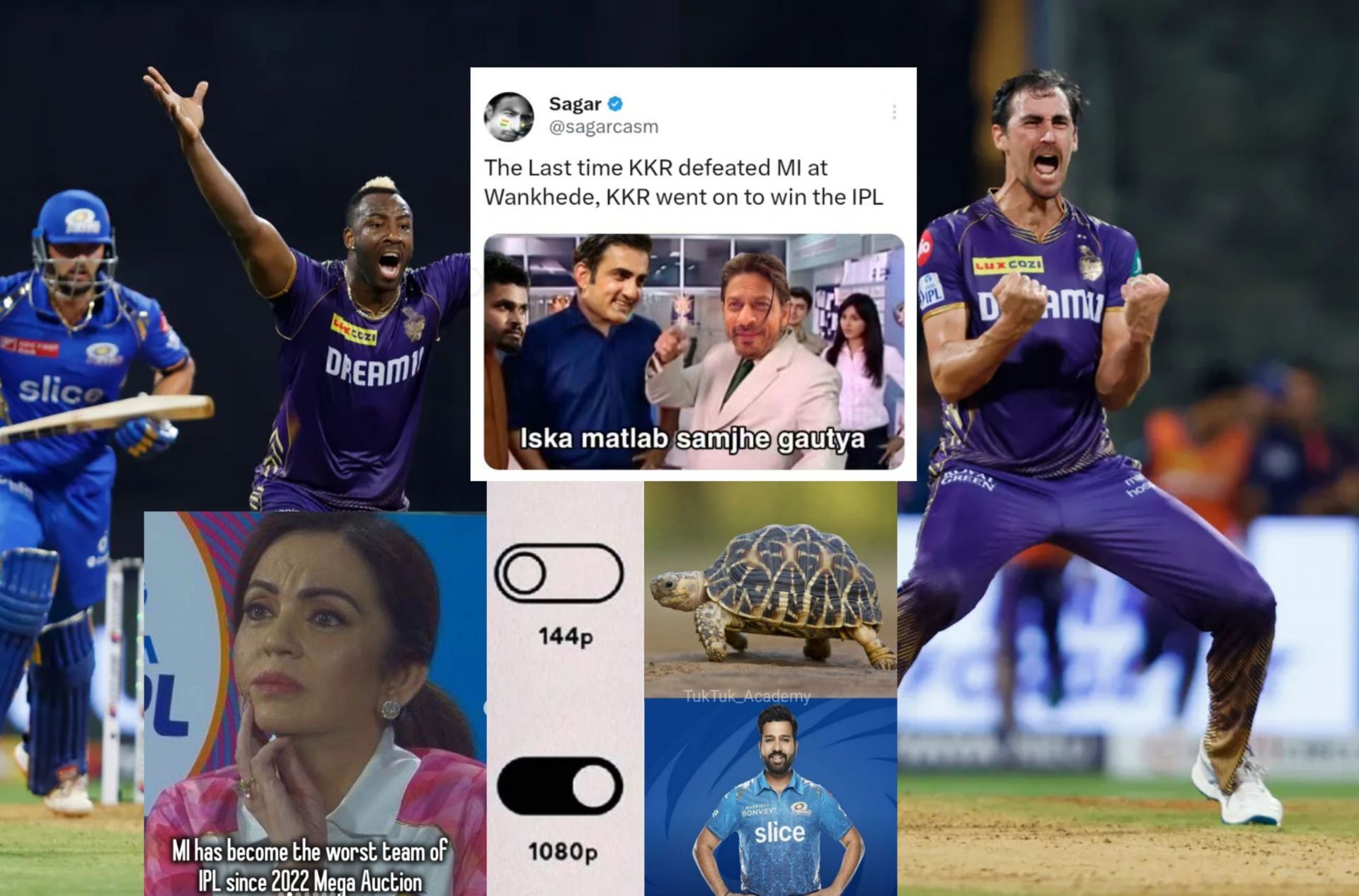 Top 10 funny memes from the latest IPL match.