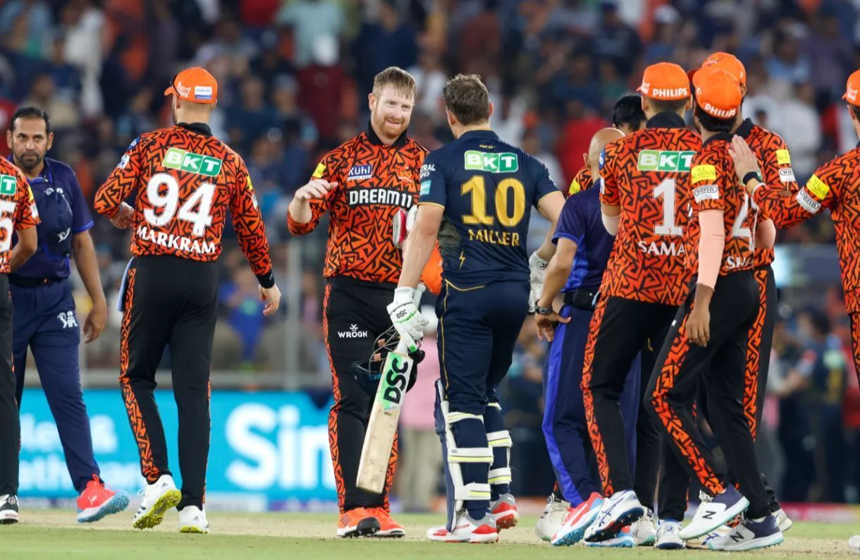 Sunrisers Hyderabad will host the Gujarat Titans 