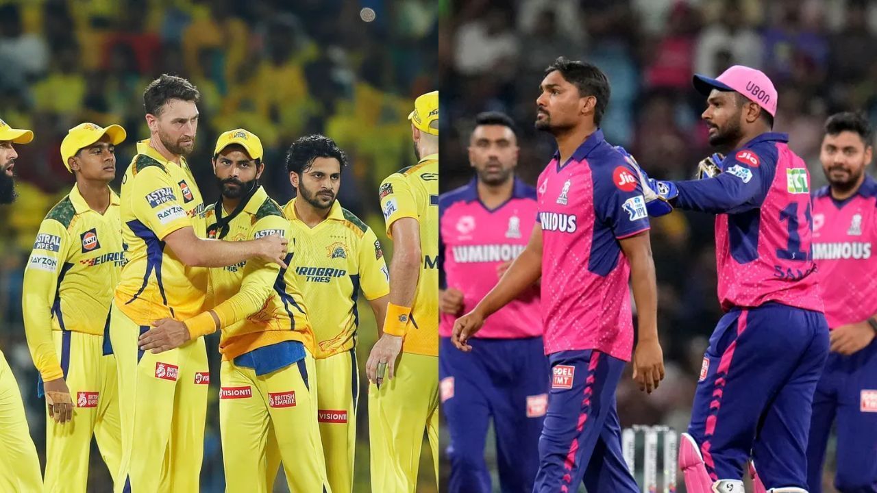 IPL 2024 में पहली बार CSK और RR के बीच भिड़ंत हो रही है (Photo Courtesy : IPL Website)