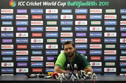 Shahid Afridi. (Image Credits: Getty)