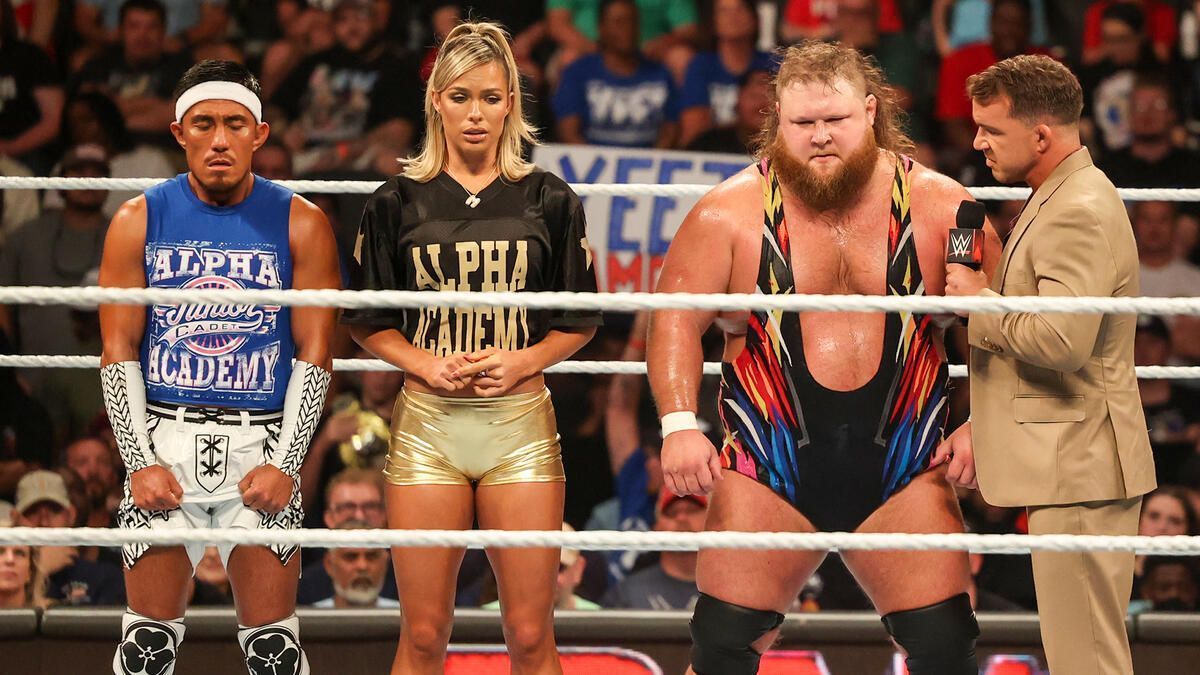 Maxxine Dupri berated on WWE RAW by Chad Gable [Image courtesy wwe.com]