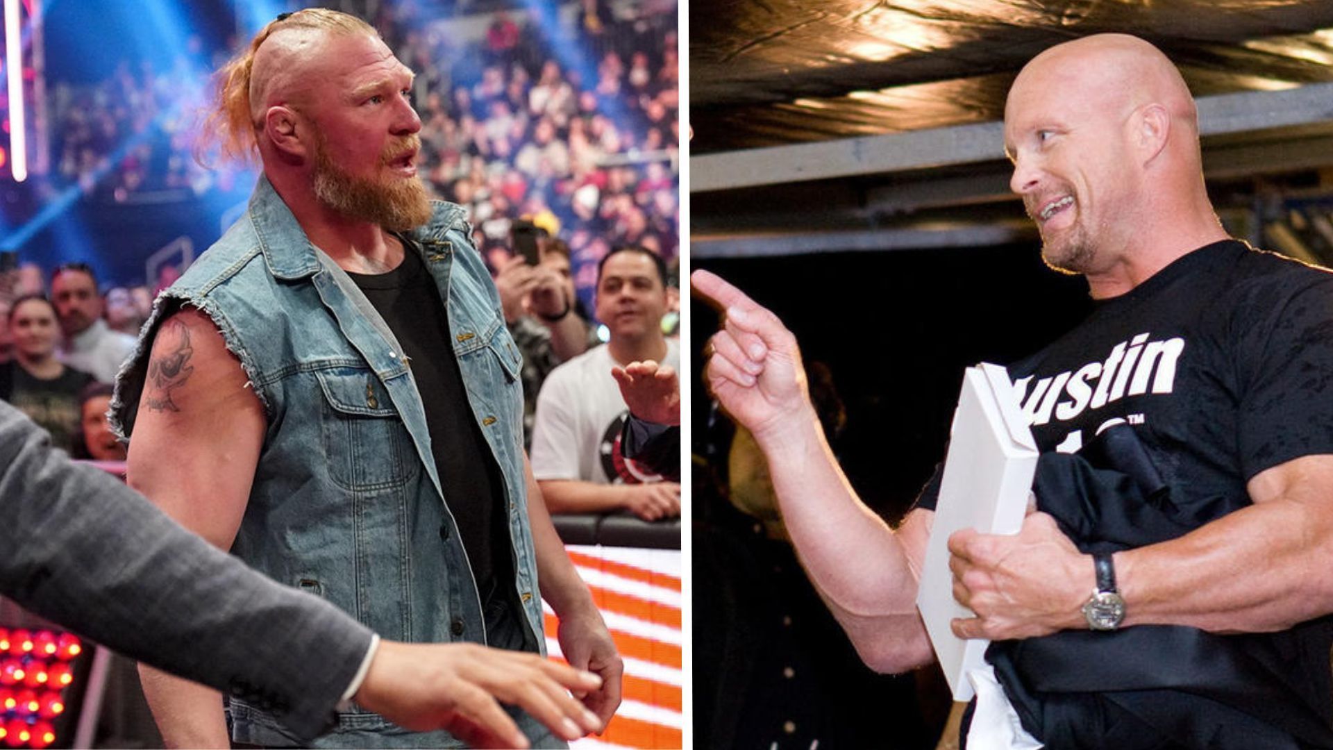 Brock Lesnar and Stone Cold Steve Austin are multitime WWE champions