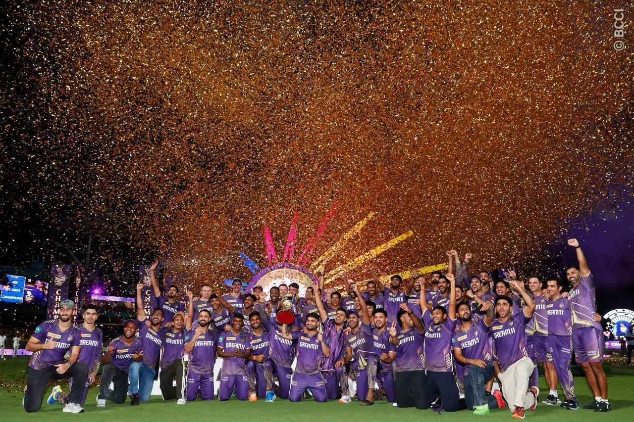 KKR beat SRH to clinch their third IPL title (Image: BCCI/IPL)