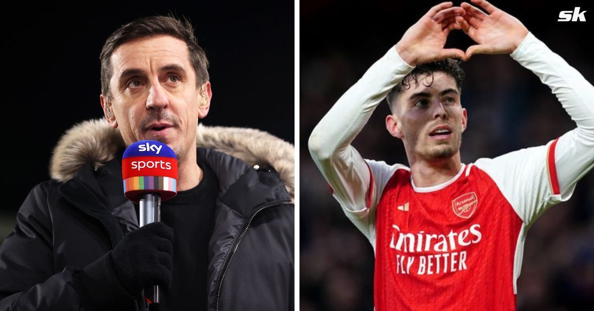 Gary Neville speaks about Arsenal star Kai Havertz