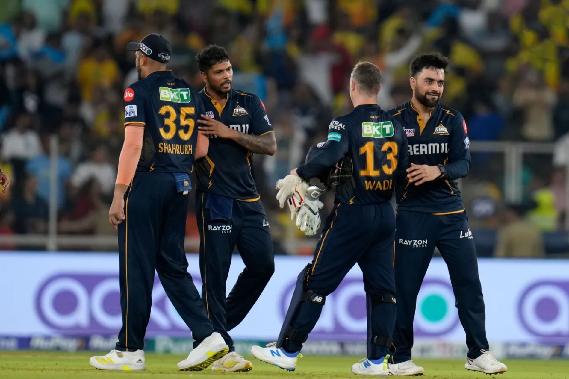 Gujarat Titans&rsquo; bowlers will need to keep Hyderabad&rsquo;s batters in check. (Pic: BCCI/ iplt20.com)