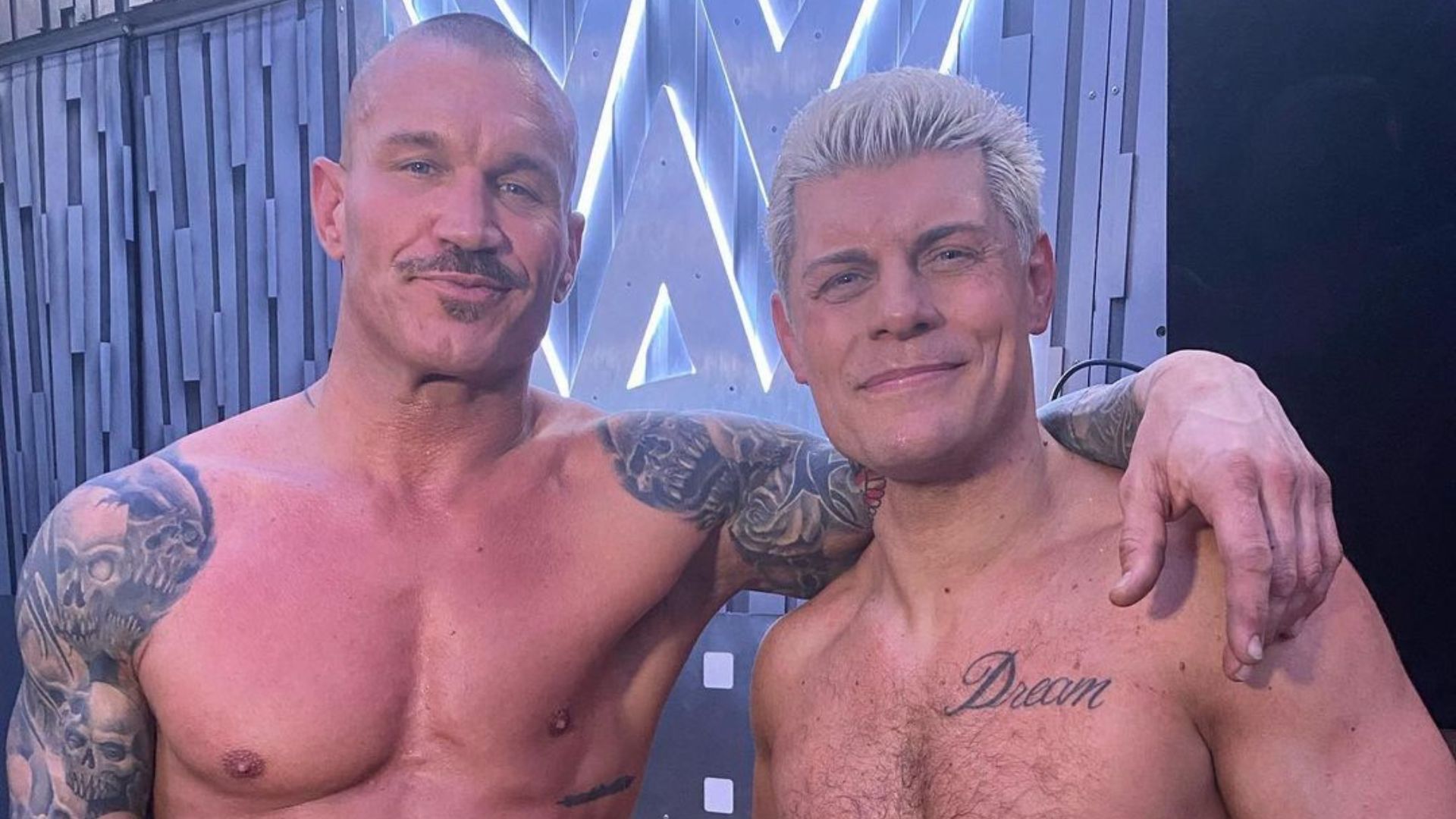 Randy Orton and Cody Rhodes go way back in WWE (Image credit: Cody