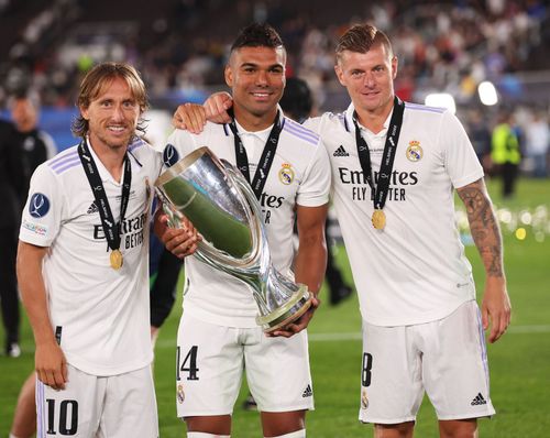 Real Madrid CF v Eintracht Frankfurt - UEFA Super Cup Final 2022 (Photo by Alex Grimm/Getty Images )