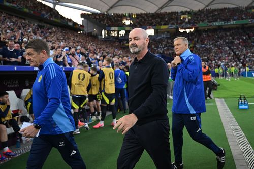 Steve Clarke was furious with the decision not to award his side a penalty.