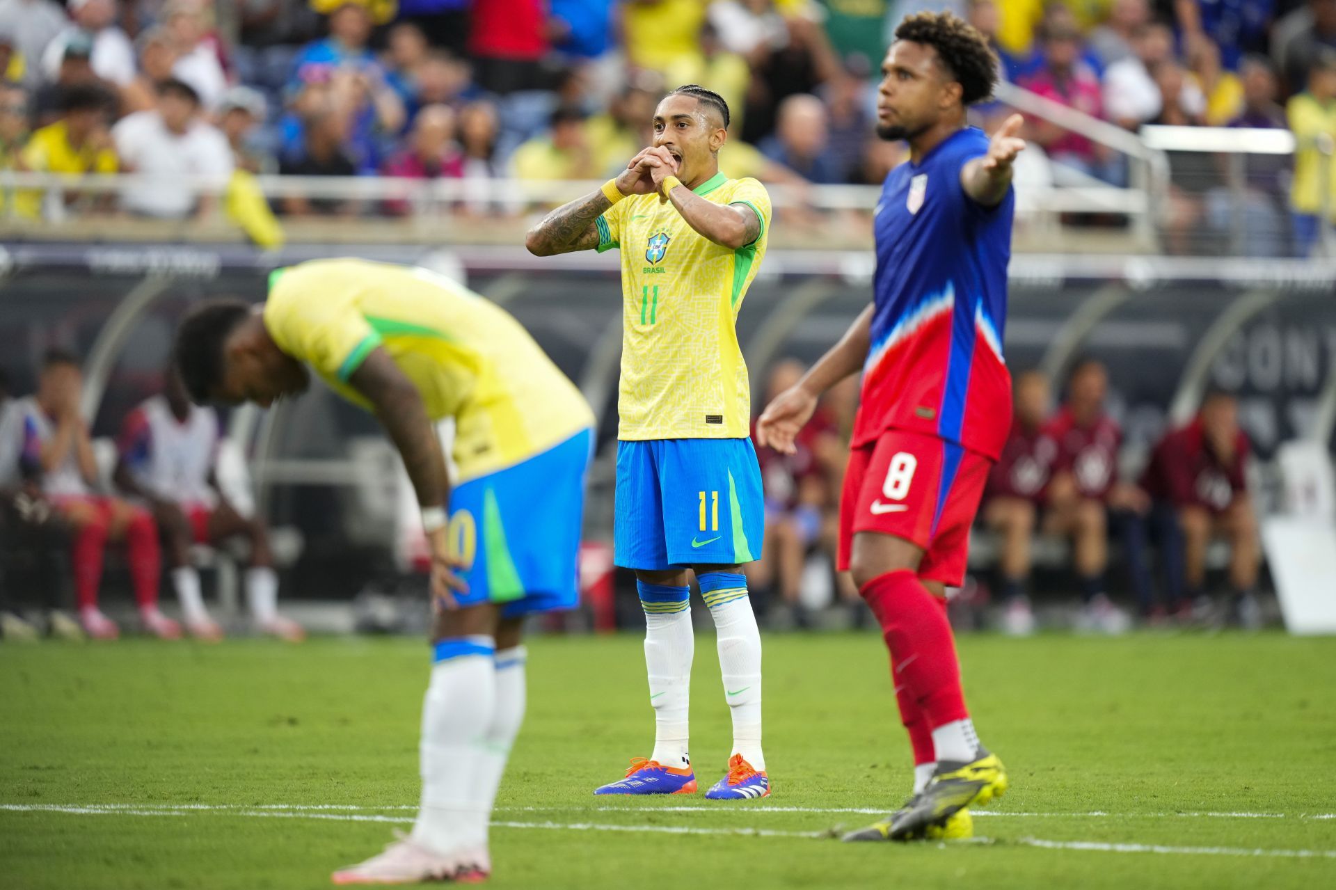 Dorival Junior&#039;s men failed to beat Copa America hosts USA.