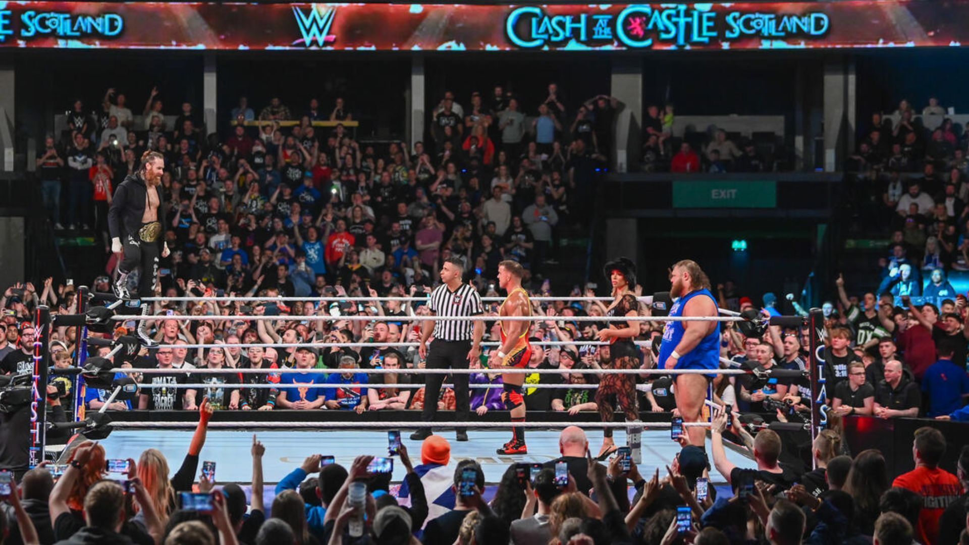 Clash at the Castle aired live from Scotland this past Saturday night. [Photo: WWE.com]