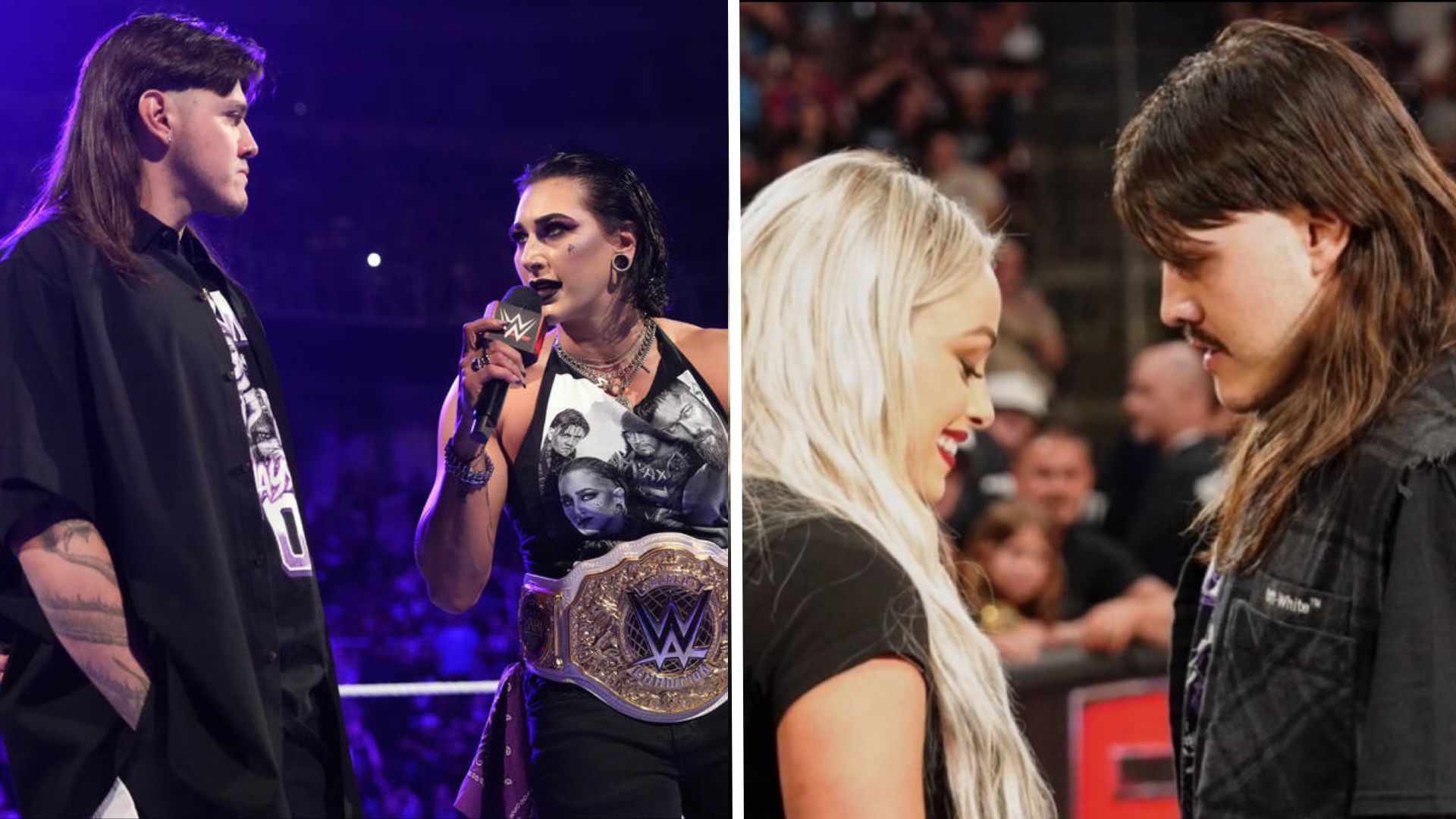 Dominik Mysterio, Liv Morgan, and Rhea Ripley have engaged in a love triangle in WWE