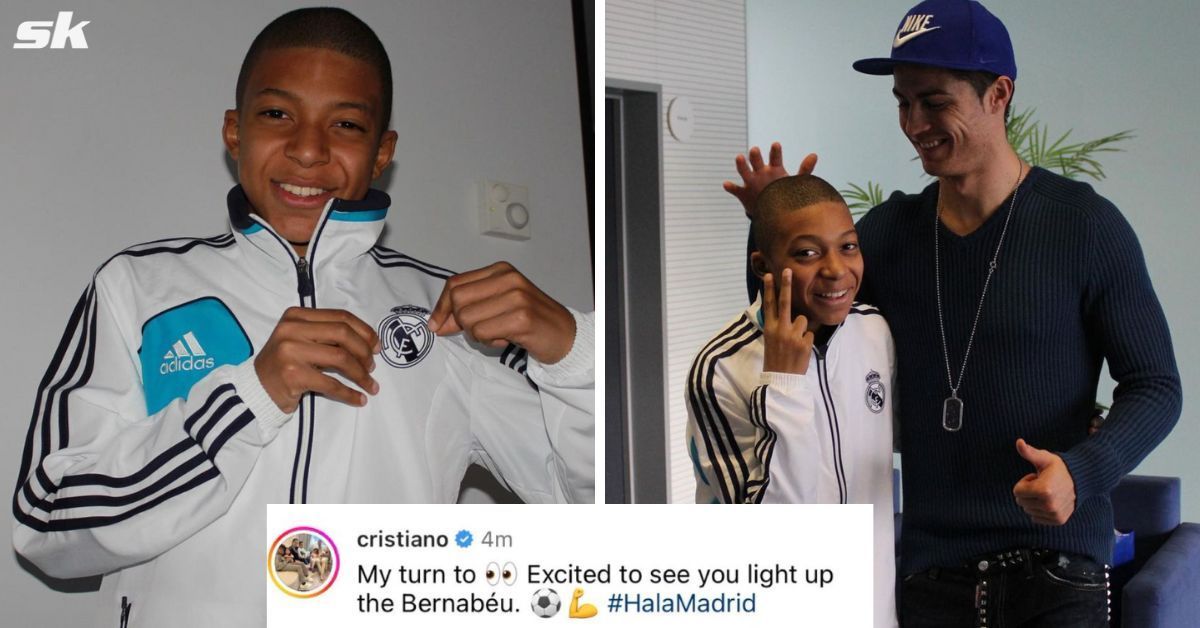 Kylian Mbappe has joined Cristiano Ronaldo