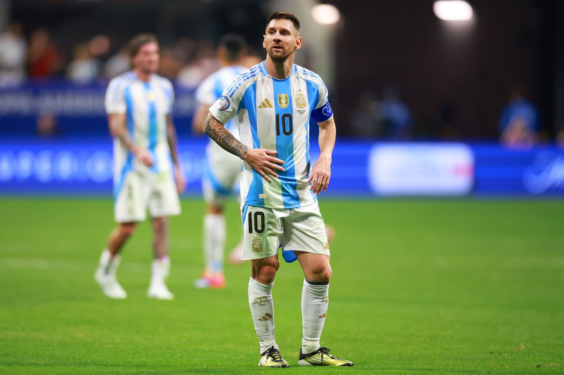 Argentina captain Lionel Messi
