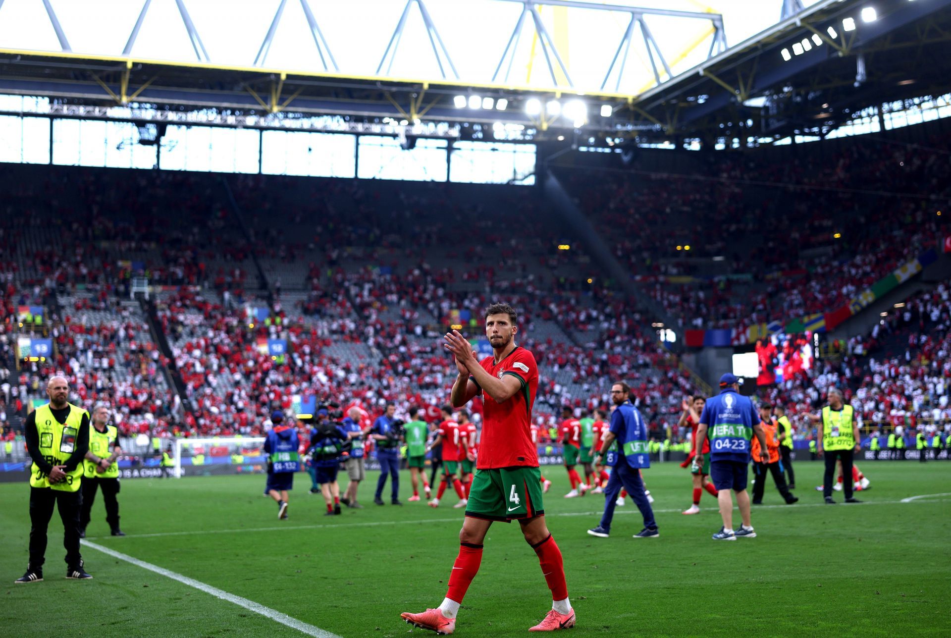 Turkiye v Portugal: Group F - UEFA EURO 2024 (Photo by Dean Mouhtaropoulos/Getty Images)