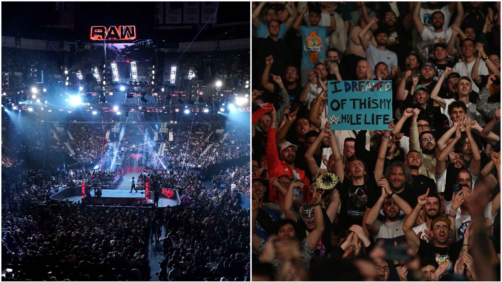 The WWE Universe packs their local arenas for RAW and SmackDown