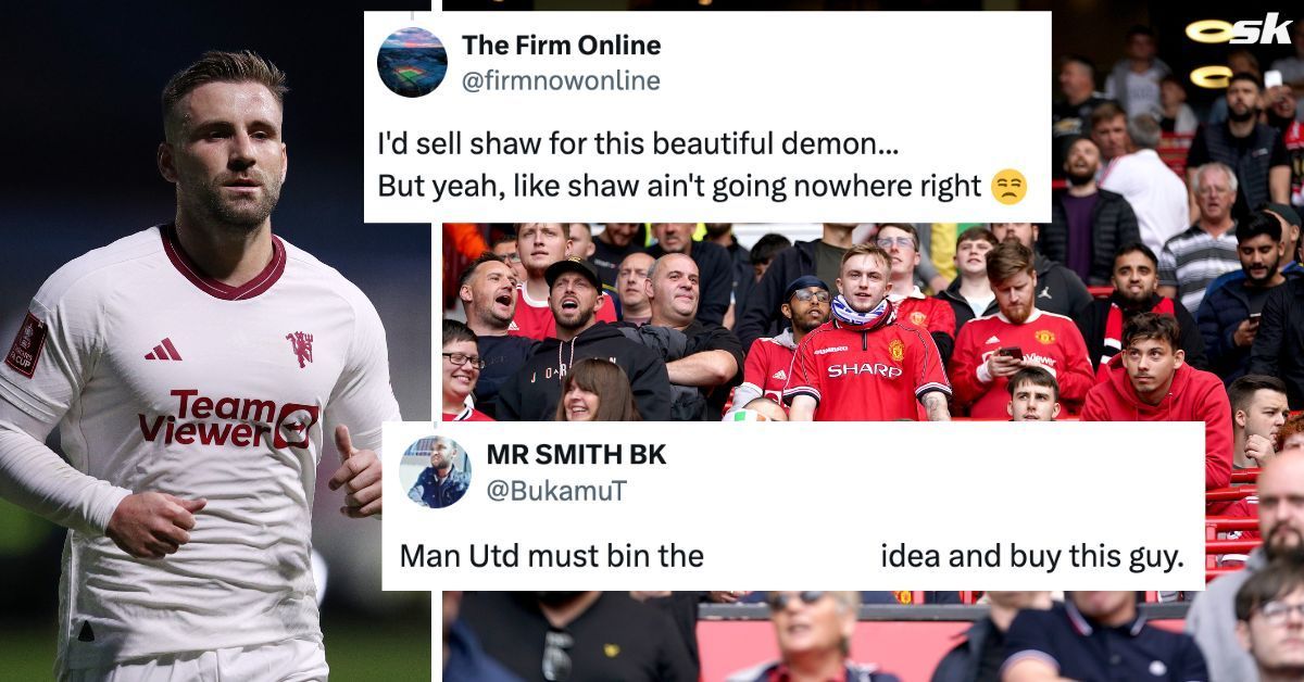 Manchester United fans want Luke Shaw replaced by the Italian star.