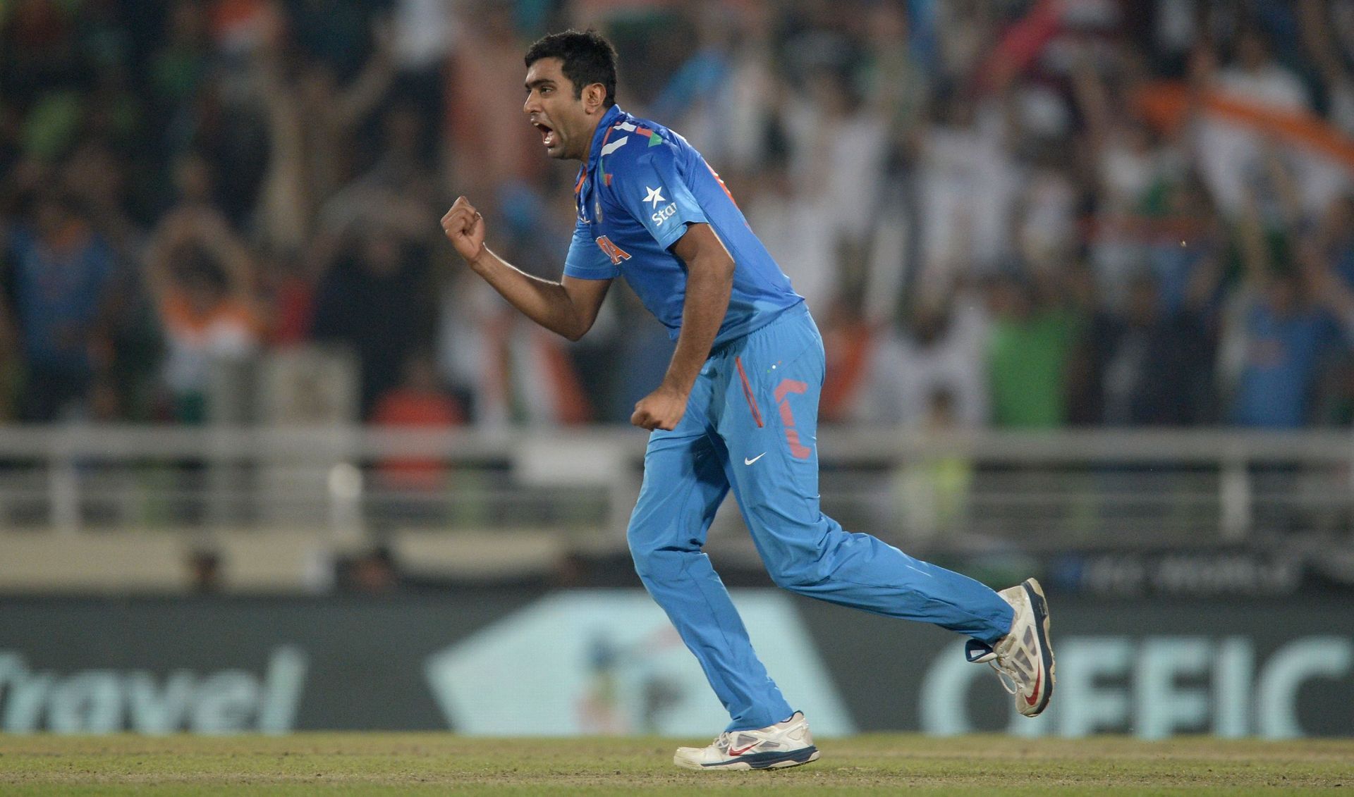 Ashwin bowled a magical spell against South Africa in the 2014 T20 World Cup