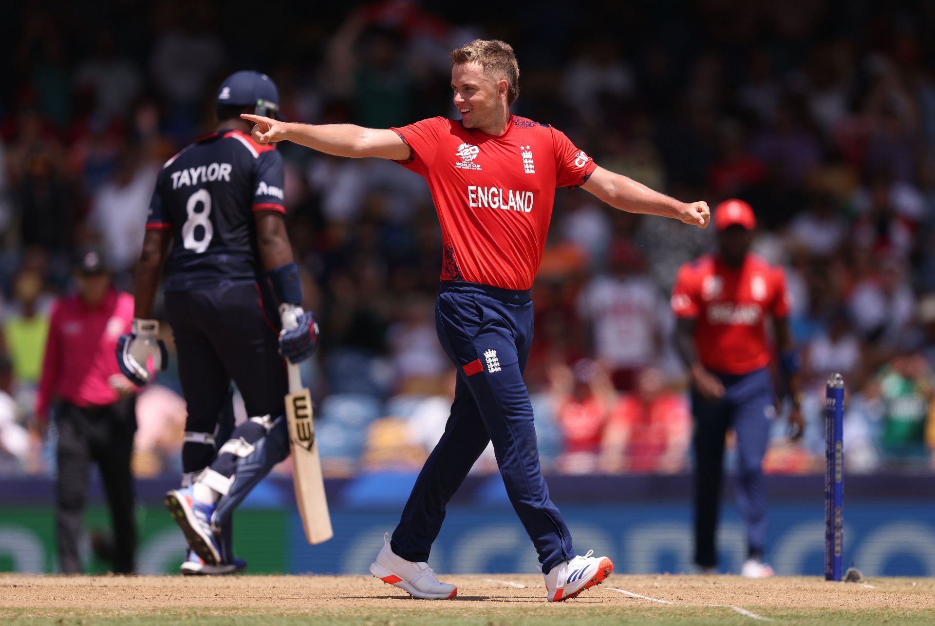 Sam Curran has picked up two wickets in 10 overs in the ongoing T20 World Cup.