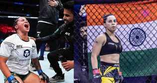 UFC के रिकॉर्डतोड़ इवेंट में भारत की बेटी ने रचा इतिहास, अपने प्रतिद्वंदी को चारों खाने चित कर रिंग में लहराया परचम