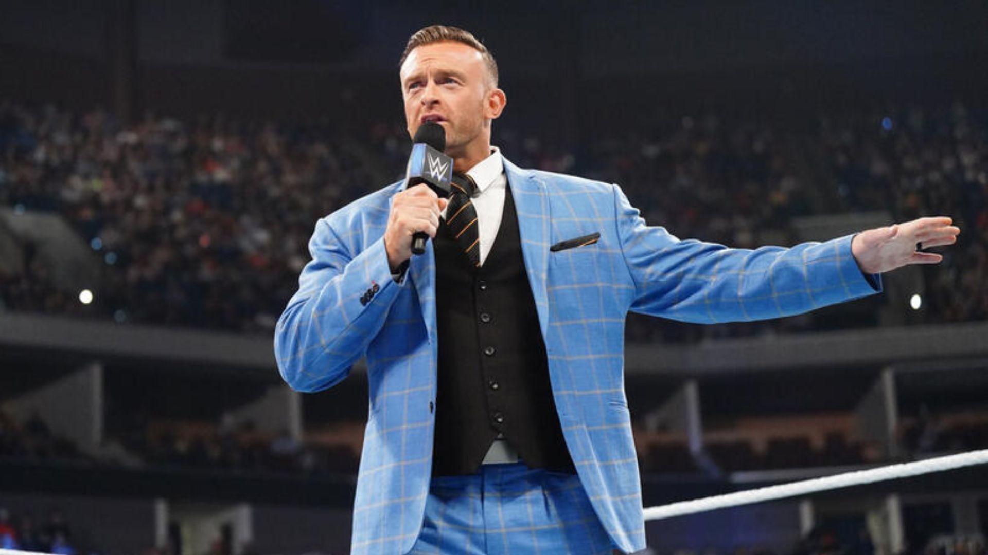 Aldis is the General Manager of SmackDown. [Photo: WWE.com]