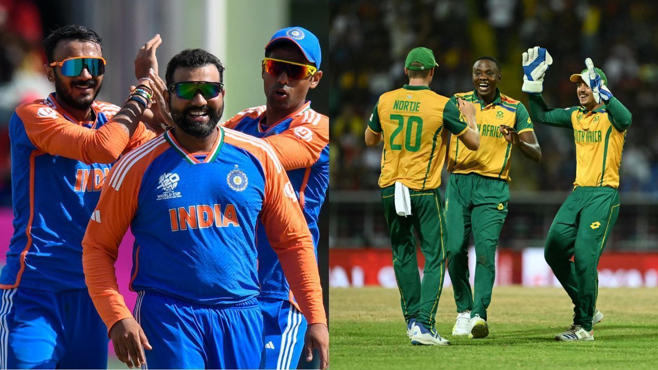 भारत और दक्षिण अफ्रीका के बीच खेला जाएगा टी20 वर्ल्ड कप 2024 का फाइनल (Photo Credit: ICC X Handle)