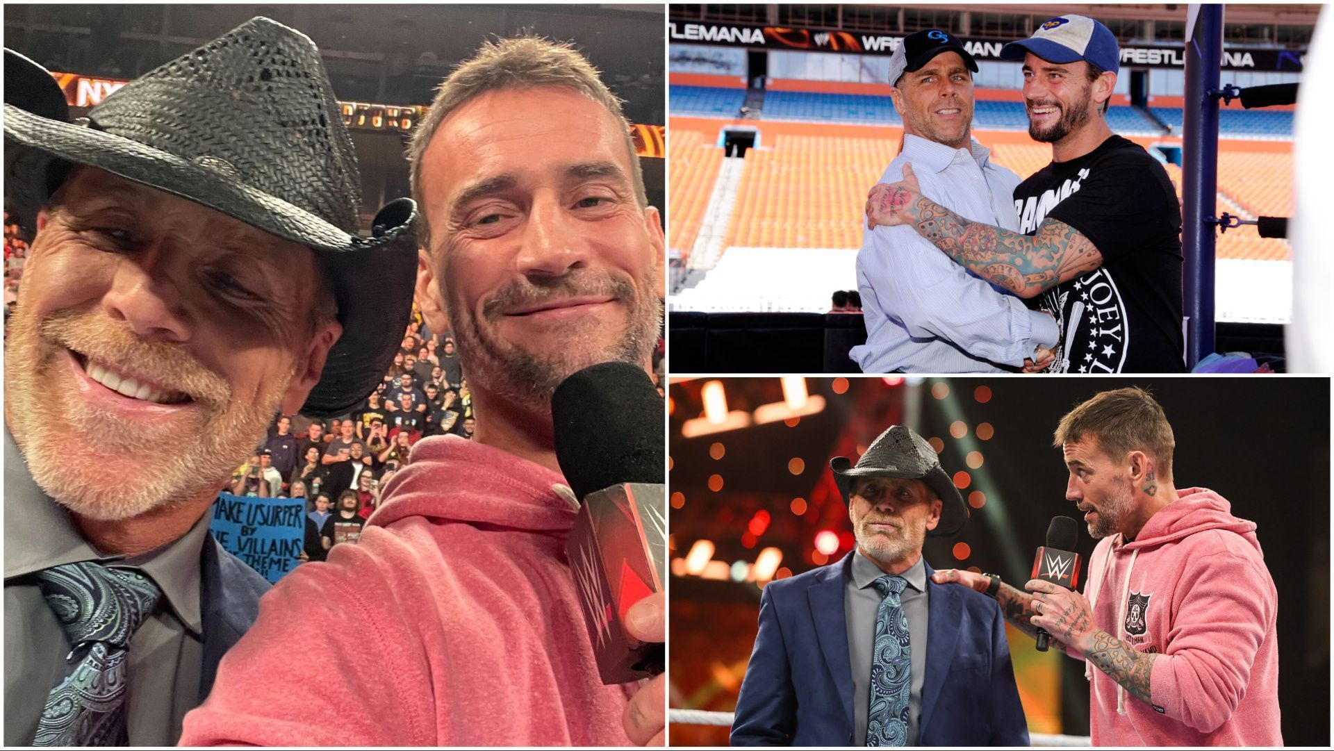CM Punk and Shawn Michaels on WWE NXT, Punk and Michaels at WrestleMania 28
