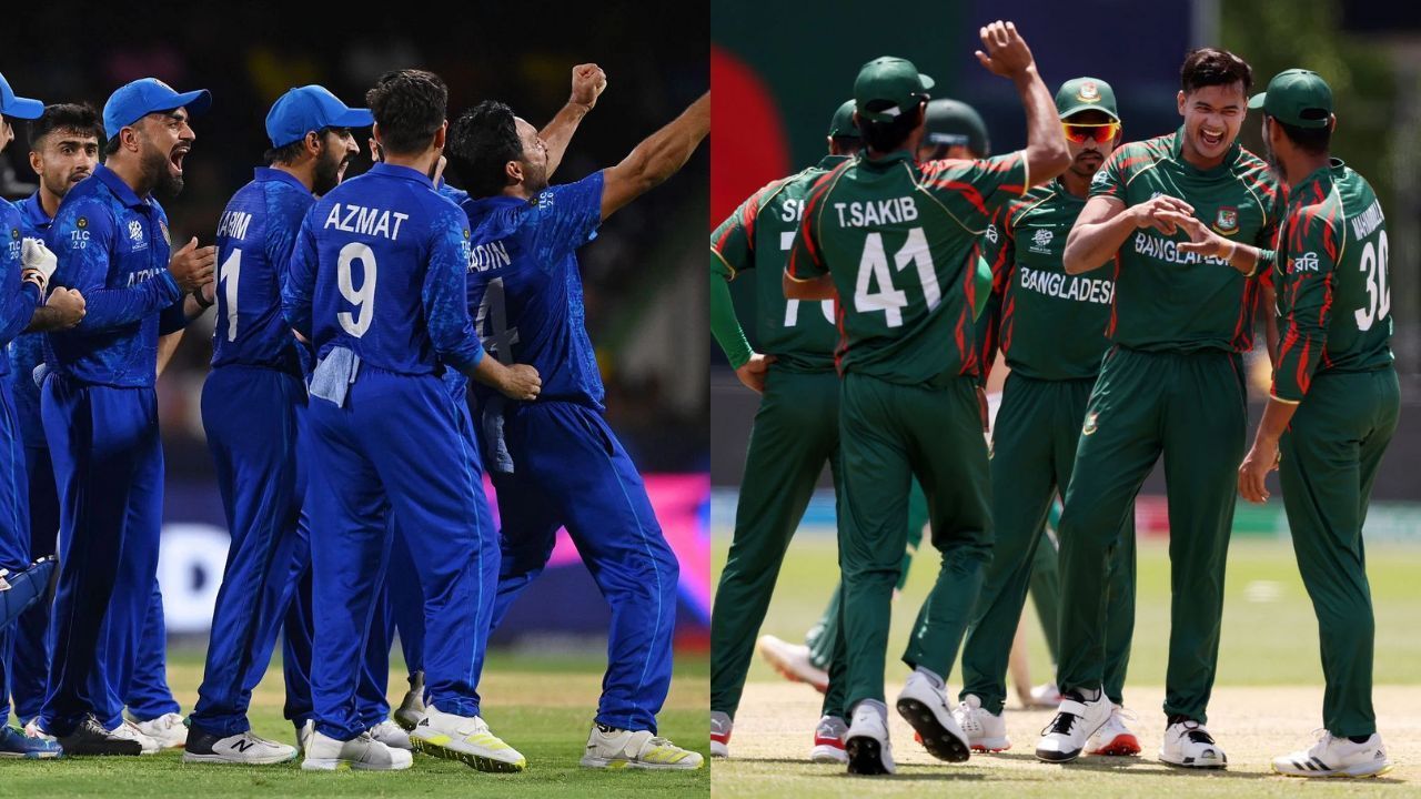 टी20 वर्ल्ड कप इतिहास में दूसरी बार होगी बांग्लादेश और अफगानिस्तान की भिड़ंत