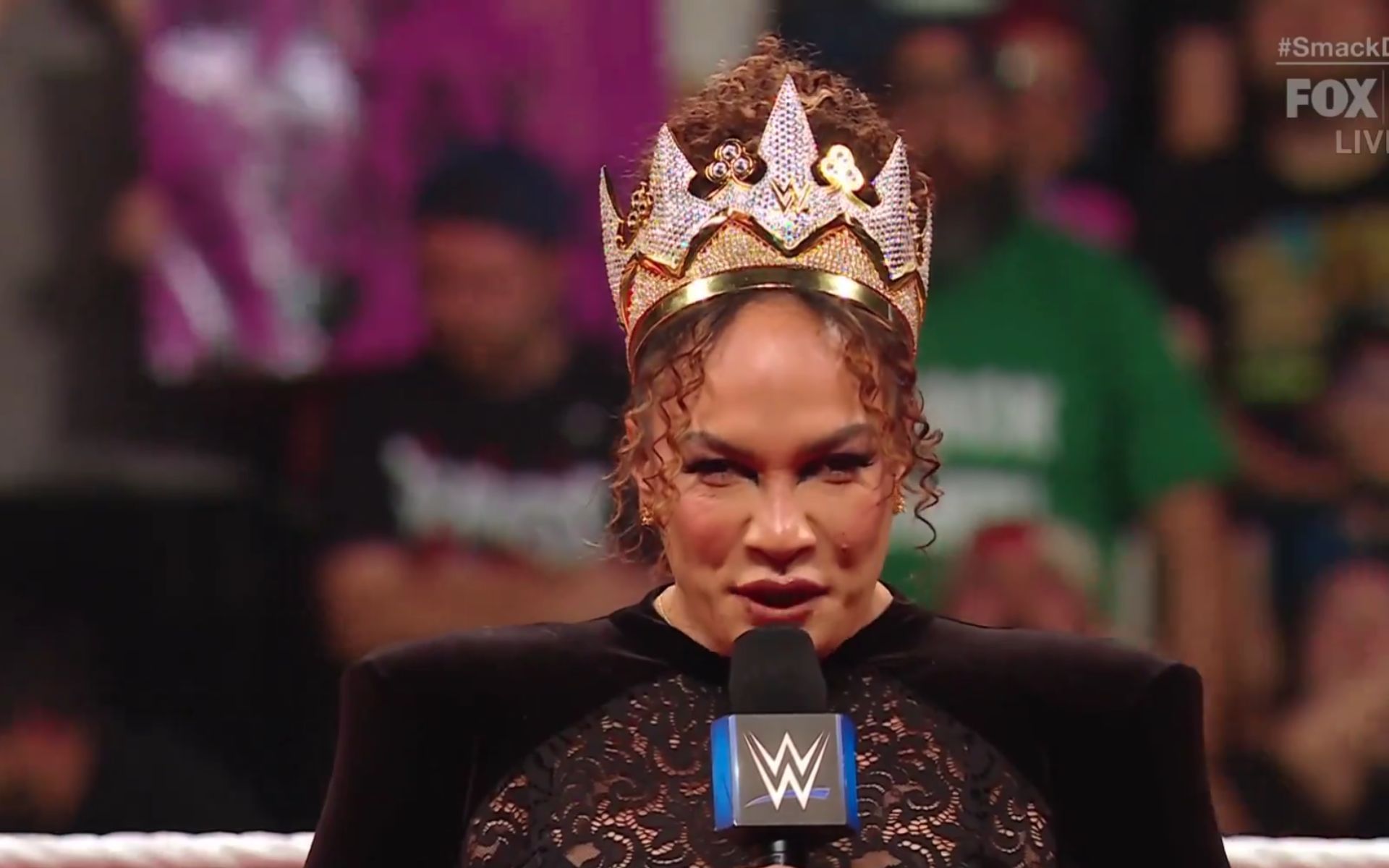 Queen Nia opened the show on SmackDown
