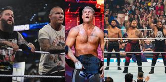 3 कारण क्यों Cody Rhodes, Randy Orton & Kevin Owens vs The Bloodline टैग टीम मैच WWE Money in the Bank के लिए बुक किया गया