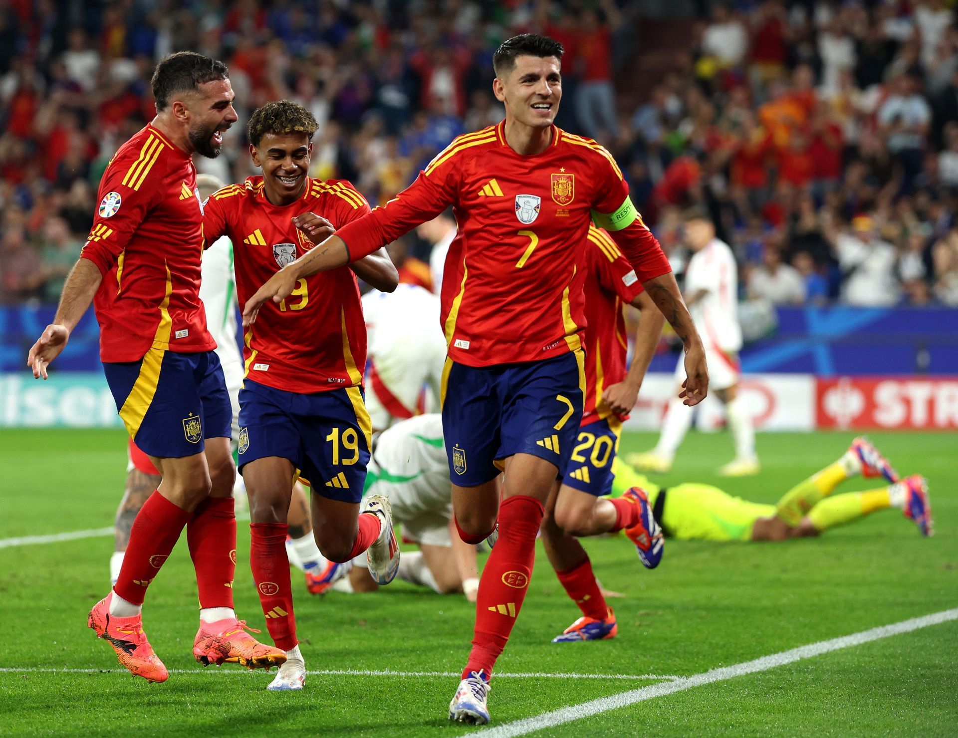 La Roja are on a roll.