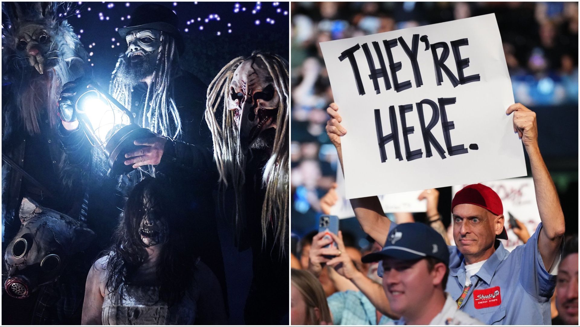 The Wyatt Sicks arrive on WWE RAW, WWE fan shows sign for The Wyatt Sicks
