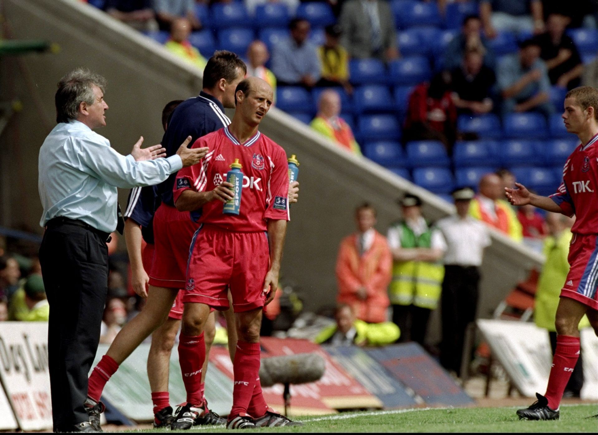 Terry Venables and Attilio Lombardo