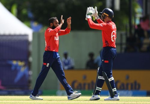 Adil Rashid was the pick of the bowlers for England