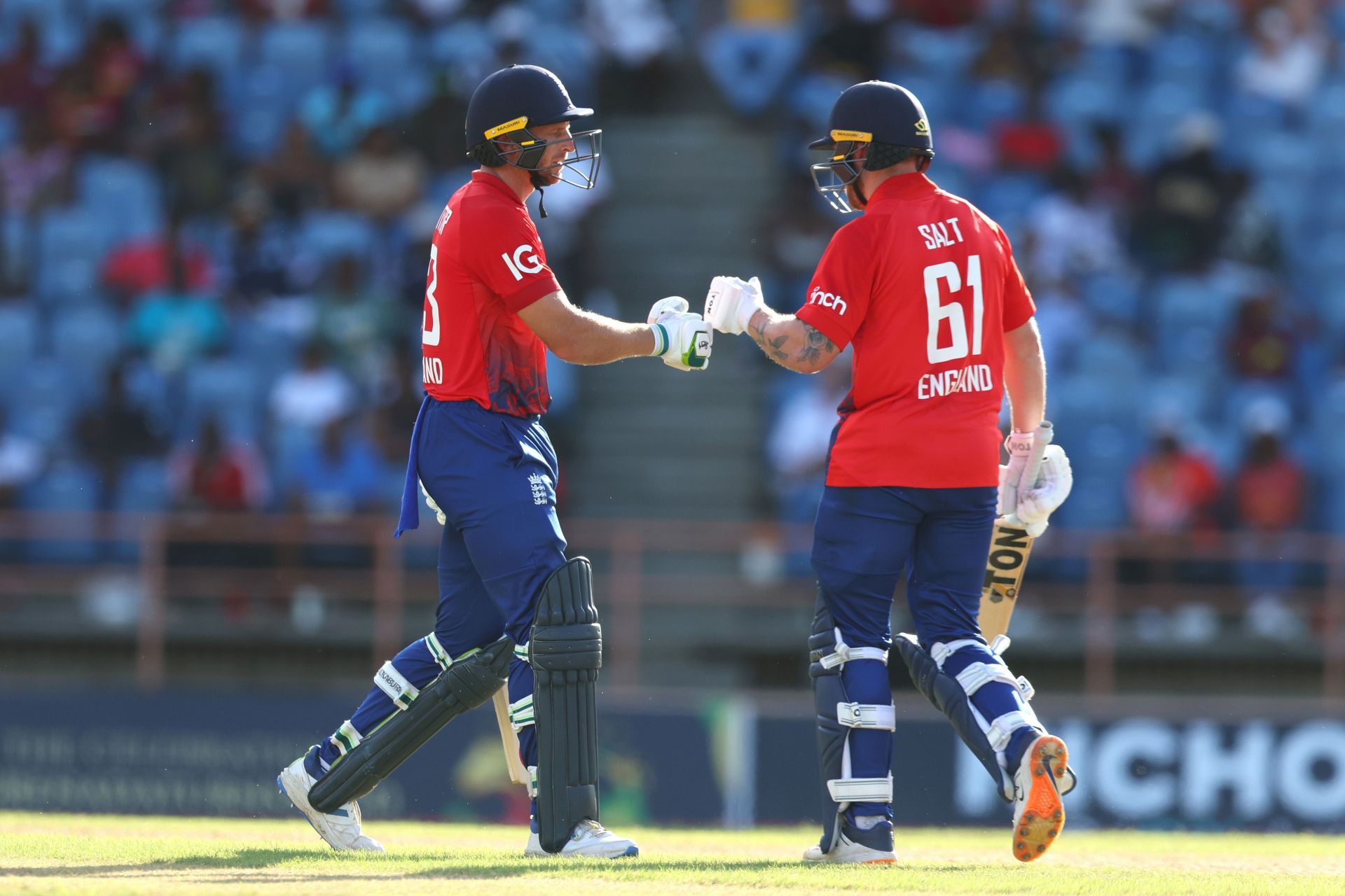 Jos Buttler and Phil Salt will potentially open the batting for England.