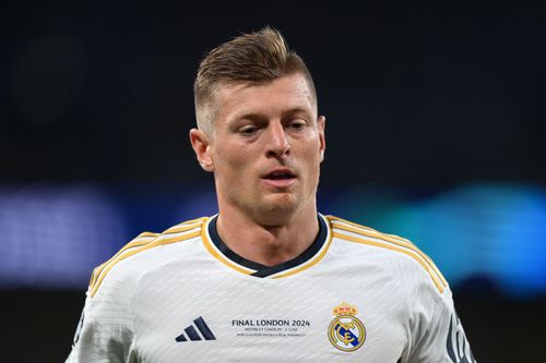 Real Madrid midfielder Toni Kroos