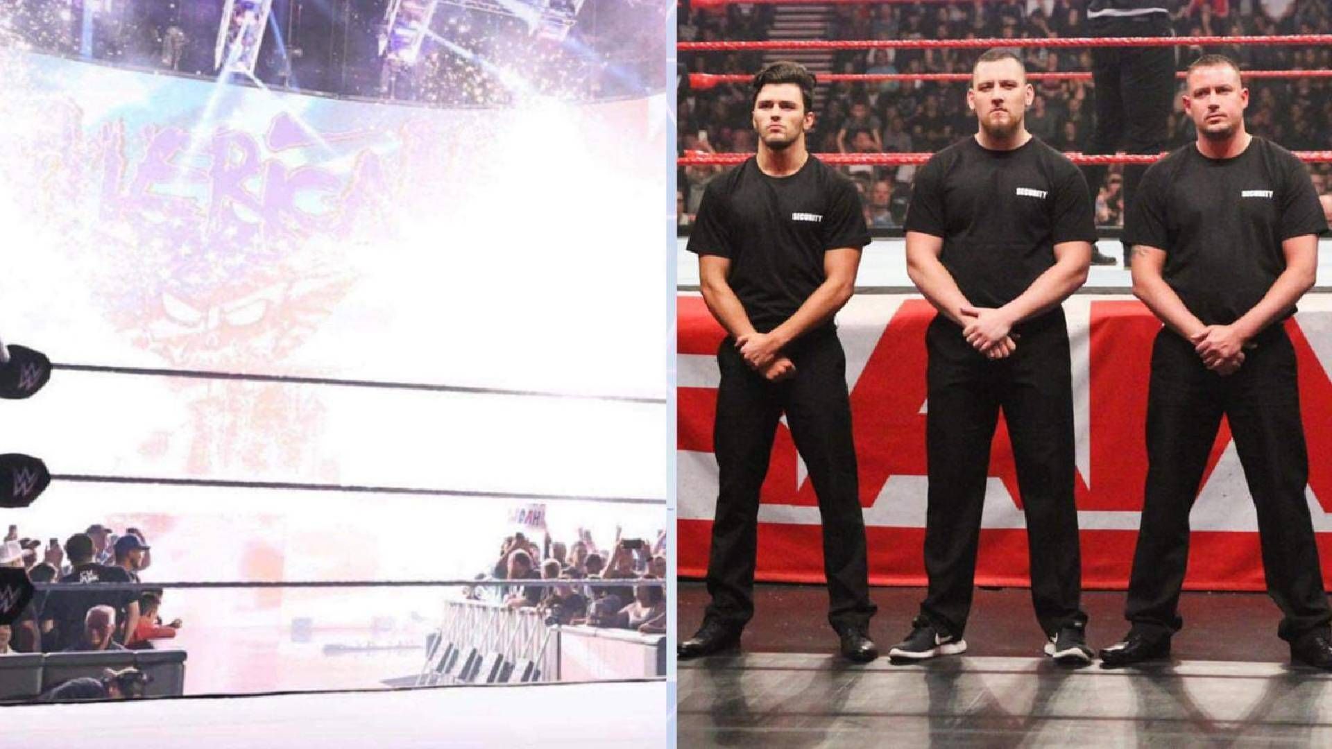 WWE security