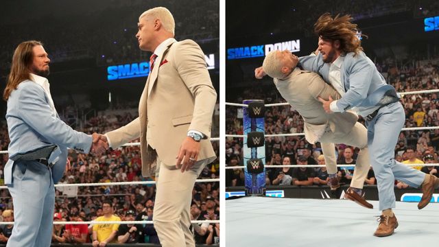 AJ Styles shocked Cody Rhodes and the world on WWE SmackDown