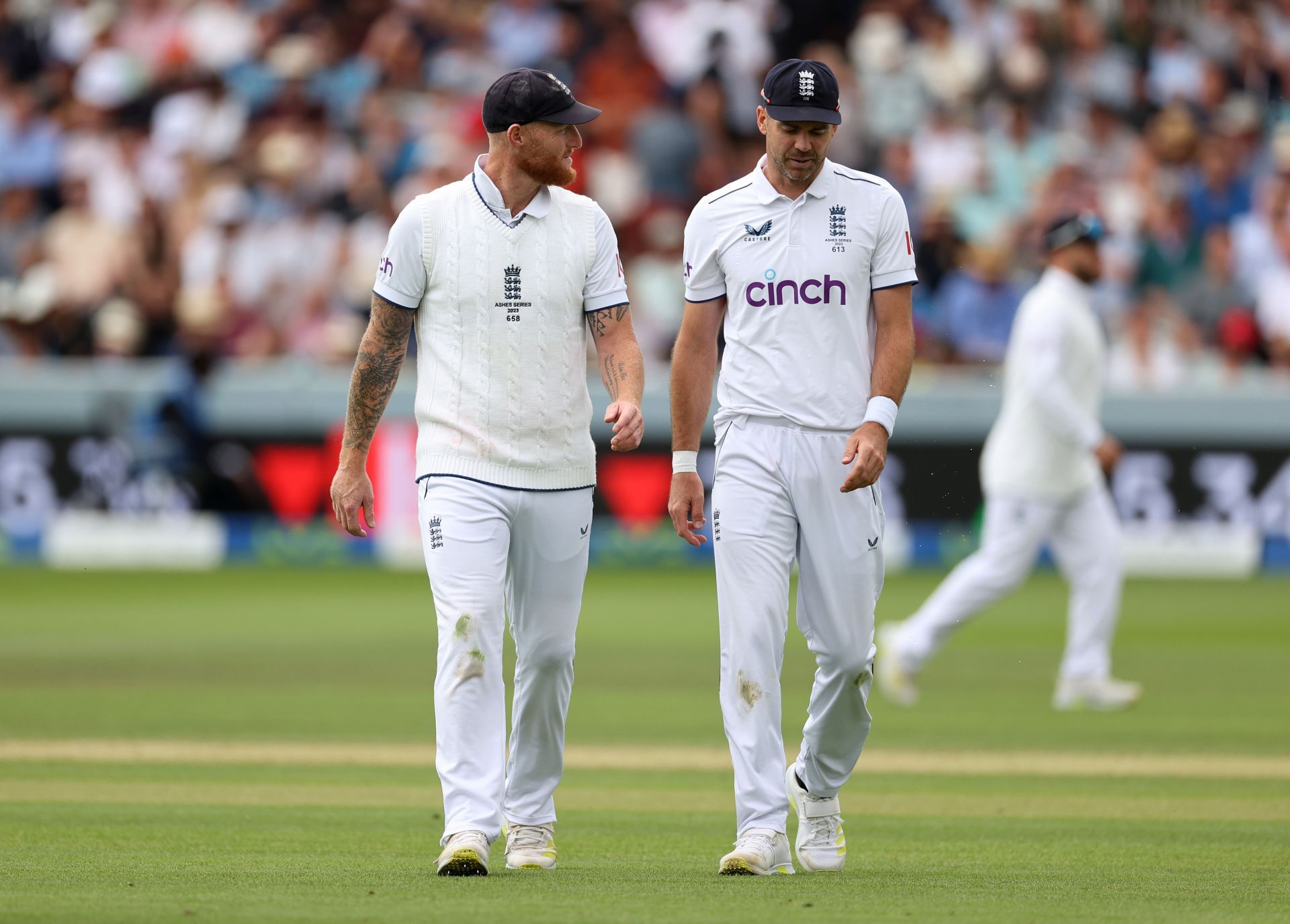 Ben Stokes and James Anderson. (Credits: Getty)