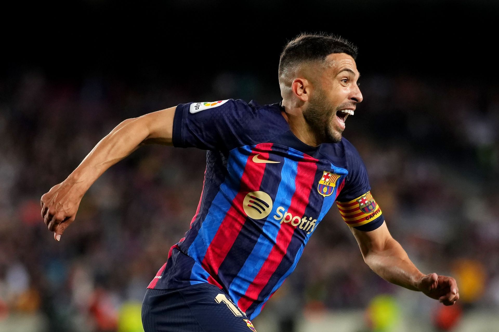 Former Barcelona full-back Jordi Alba