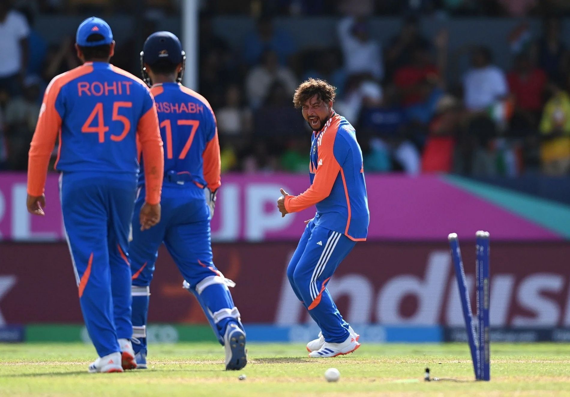 Kuldeep Yadav shone again with figures of 3-19. (Image Credit: Getty Images)