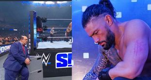 Roman Reigns के WWE में कभी वापस नहीं आने की खबर सुनकर Paul Heyman को लगा बड़ा सदमा, गुमसुम बैठे हुए तस्वीर हुई वायरल