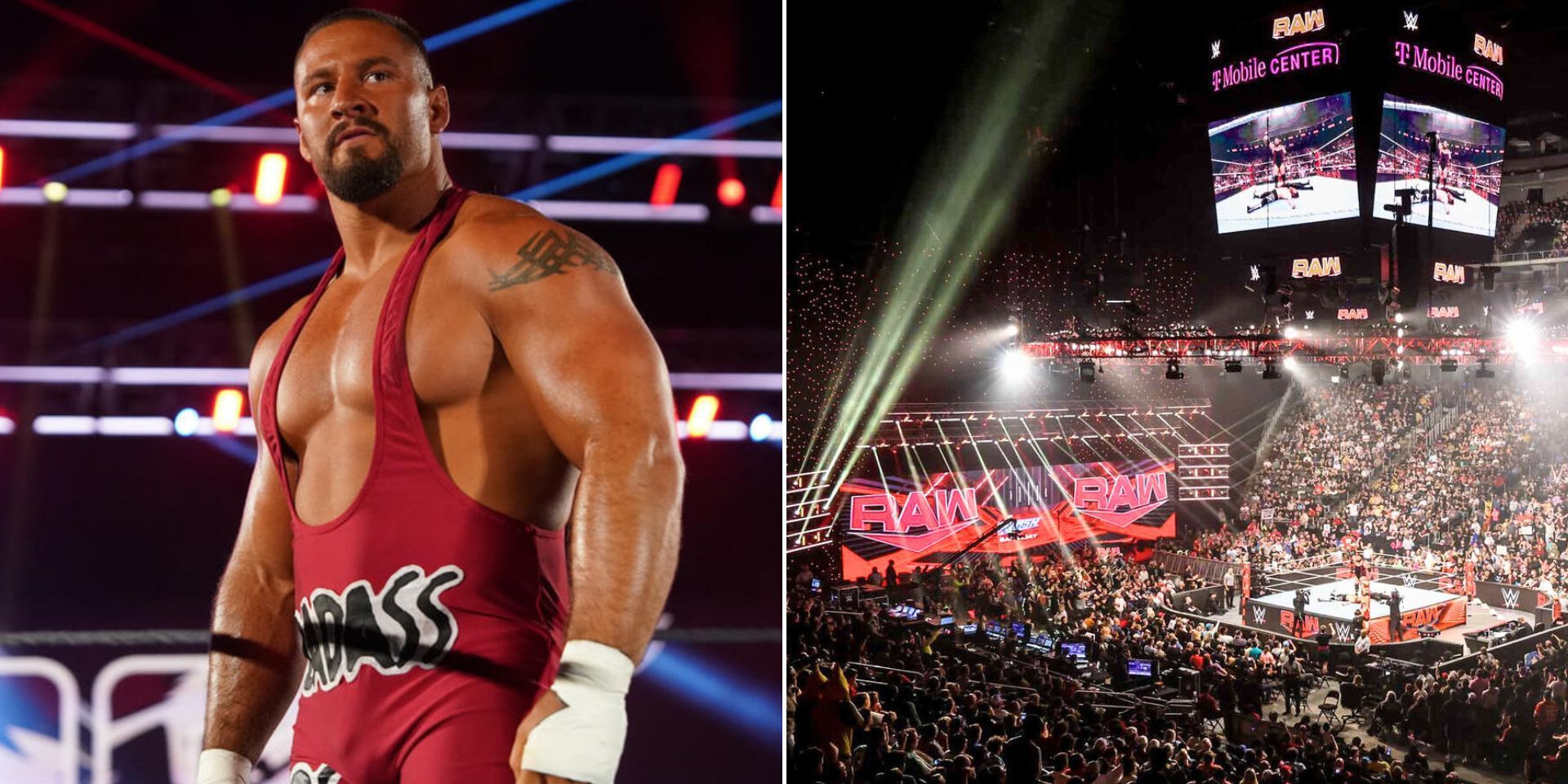 Bron Breakker was unable to get the victory on RAW (Images via WWE.com)