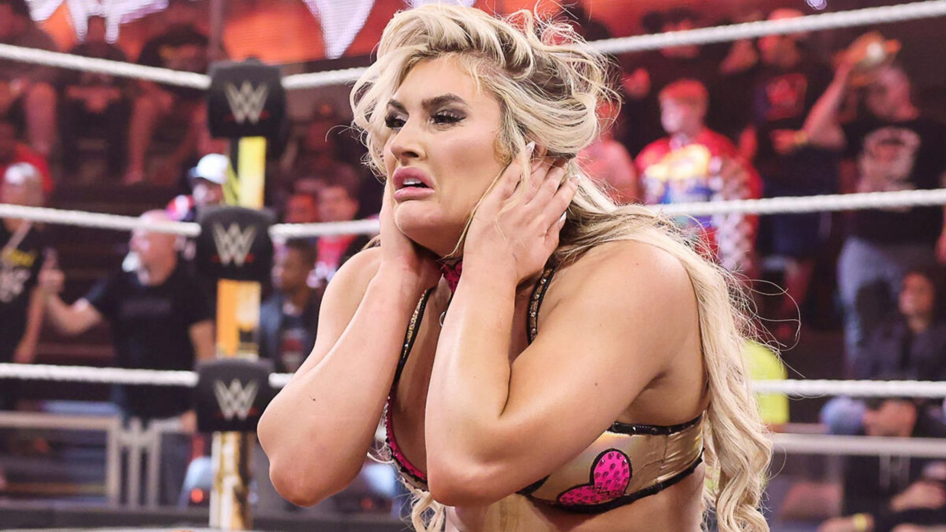 WWE SmackDown star Tiffany Stratton (Image credit: WWE.com)