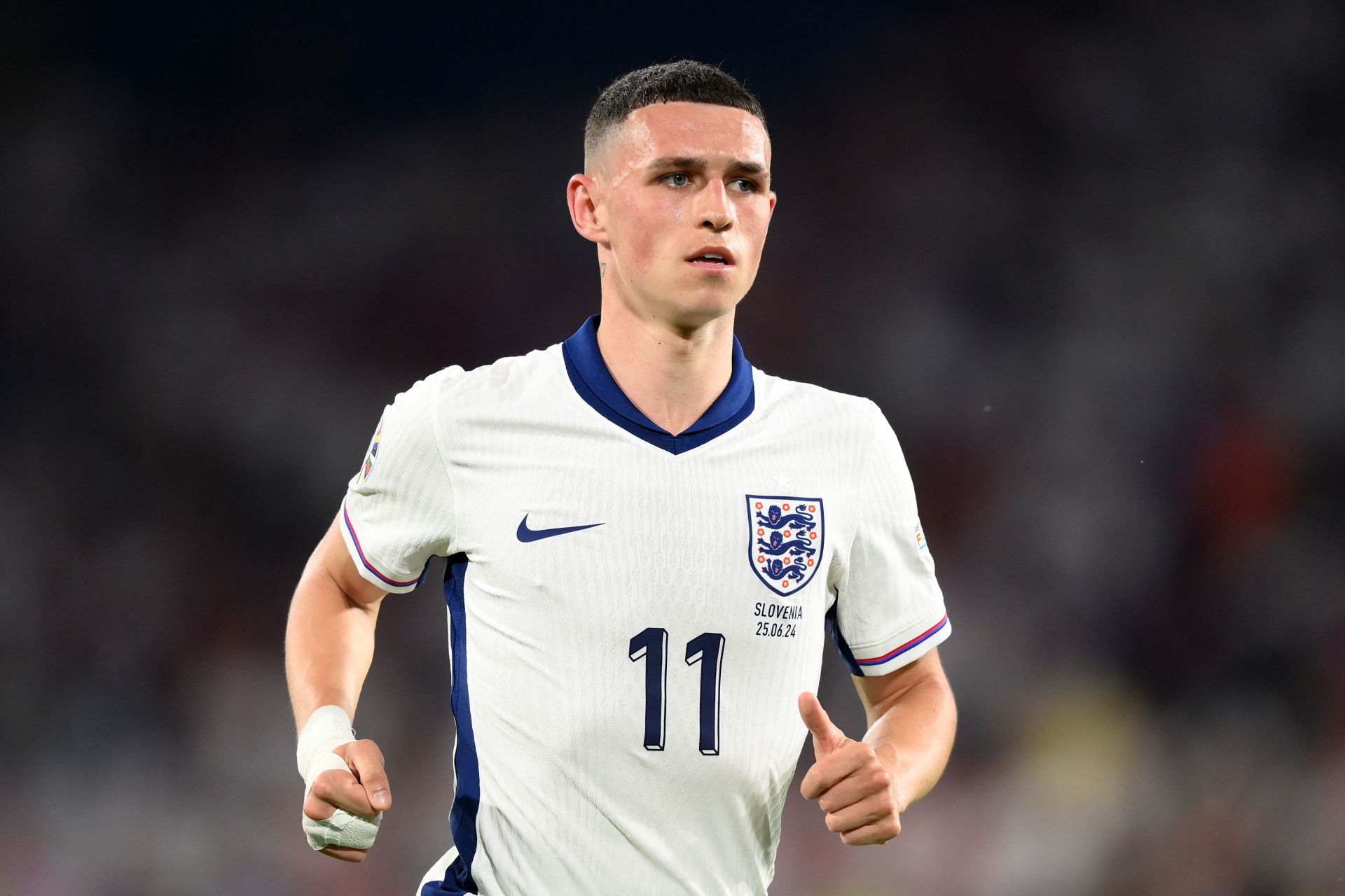 Attacker Phil Foden at Euro 2024