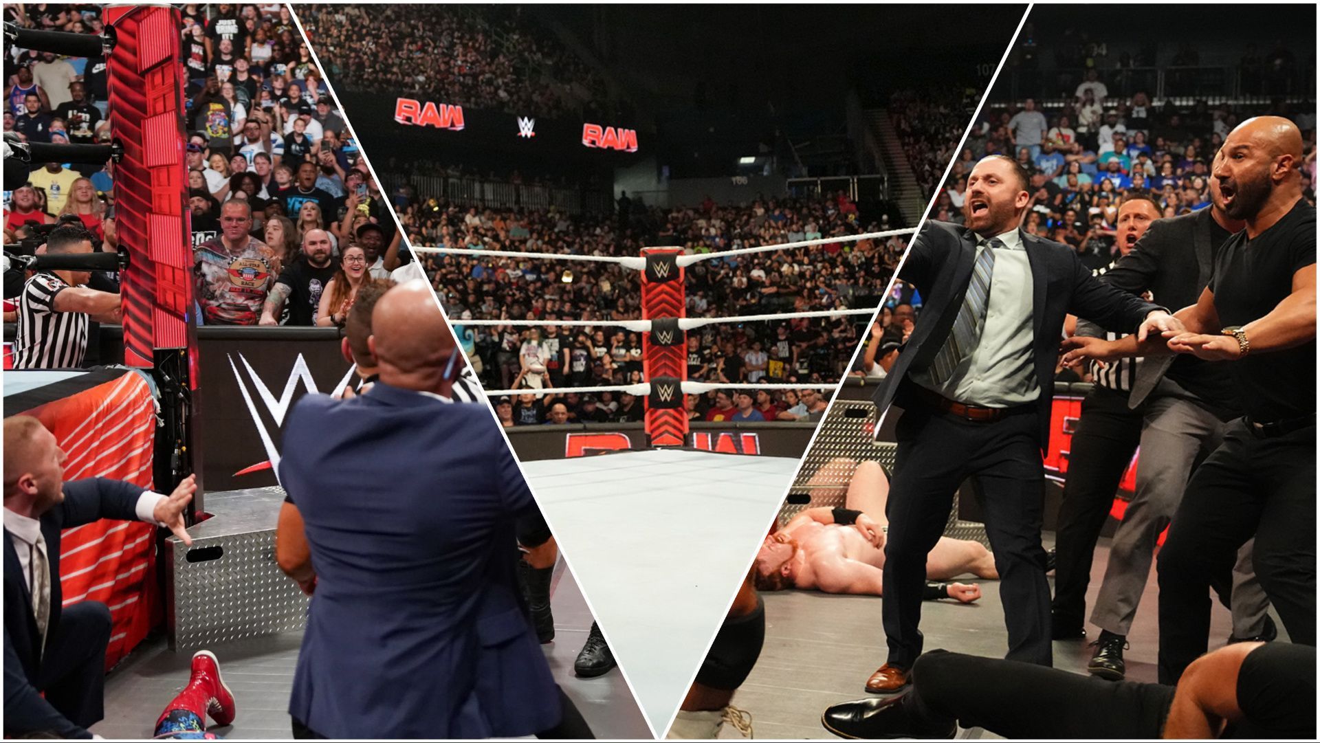 WWE Producers try to restore order on RAW