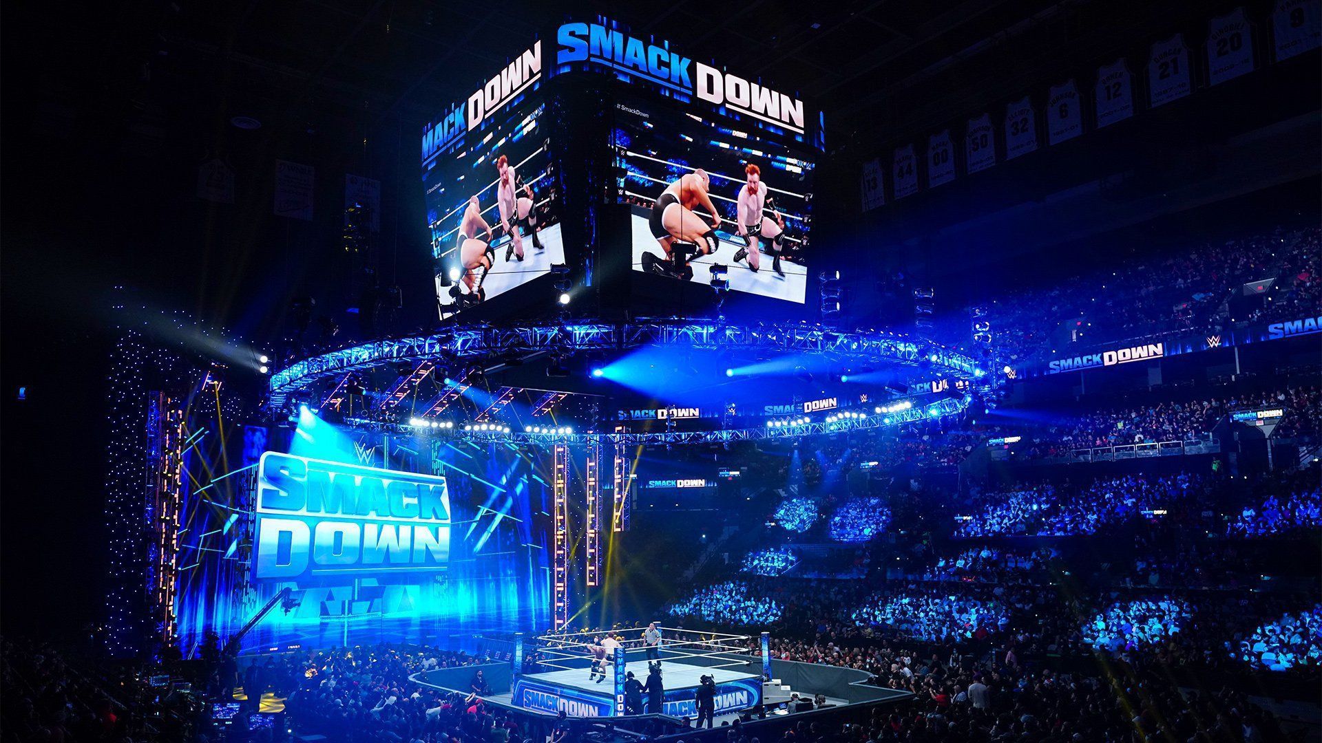 The WWE Universe packs local arena for a live SmackDown