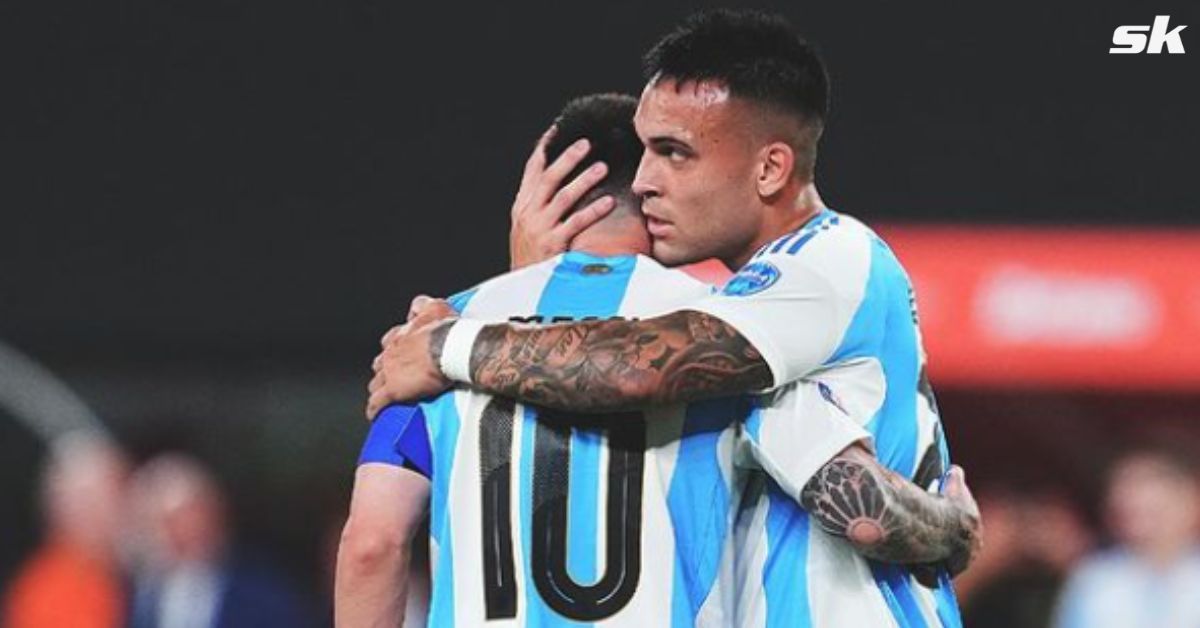 Inter Milan star pokes fun at Argentina striker 