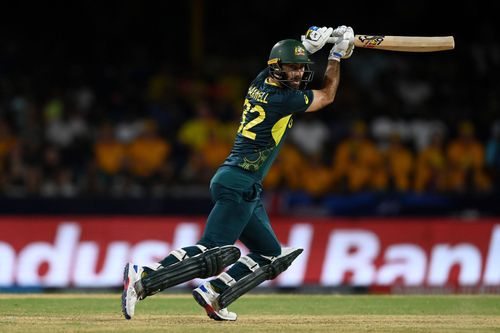 Glenn Maxwell batting against Afghanistan (Image Credit: Getty Images)