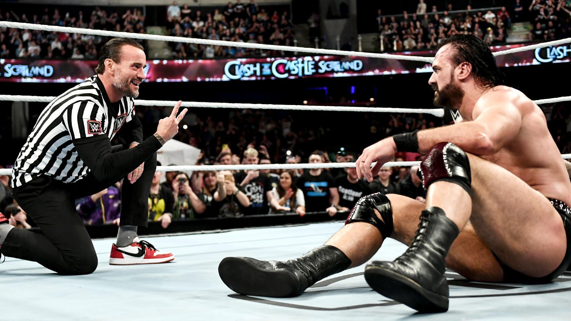 CM Punk and Drew McIntyre