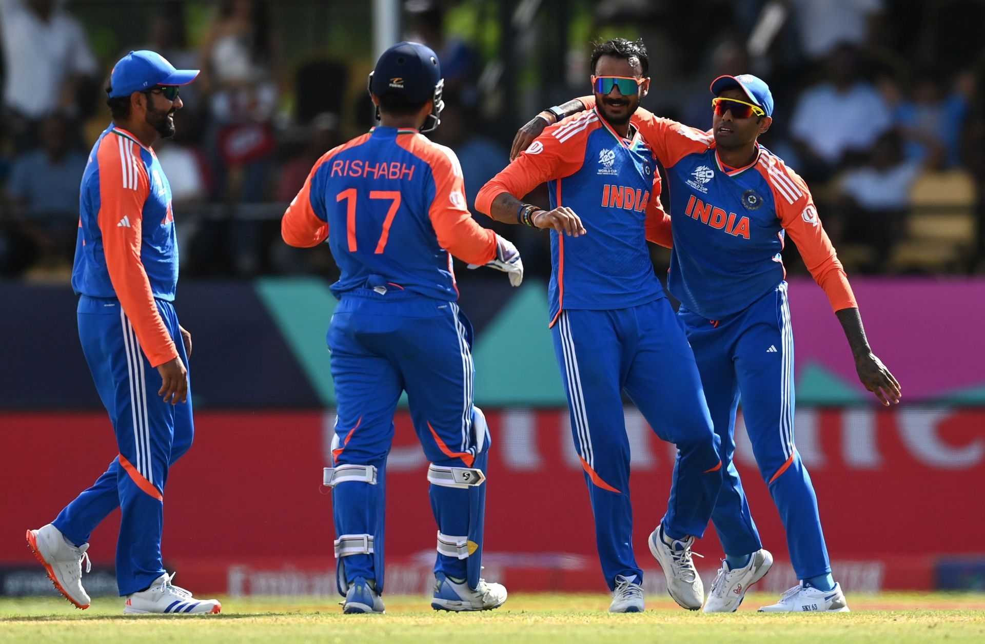 Axar Patel has picked up eight wickets at an economy rate of 6.88 in the 2024 T20 World Cup.